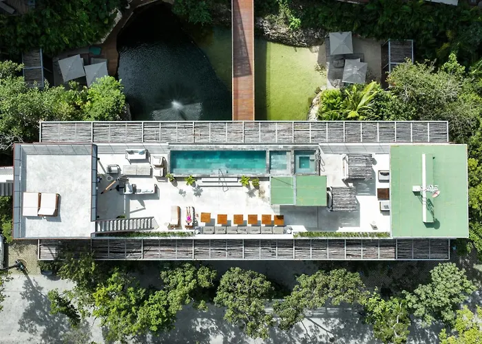 Nuju Xalet - Cenote Pool Jacuzzi & Sauna Apartment
