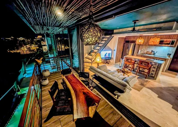 Nuju Xalet - Cenote Pool Jacuzzi & Sauna Apartment *