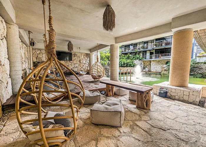 Nuju Xalet - Cenote Pool Jacuzzi & Sauna Apartment